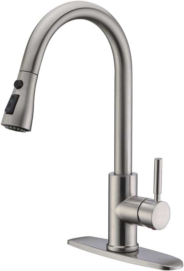 kitchen faucets with pull out sprayer detailed review