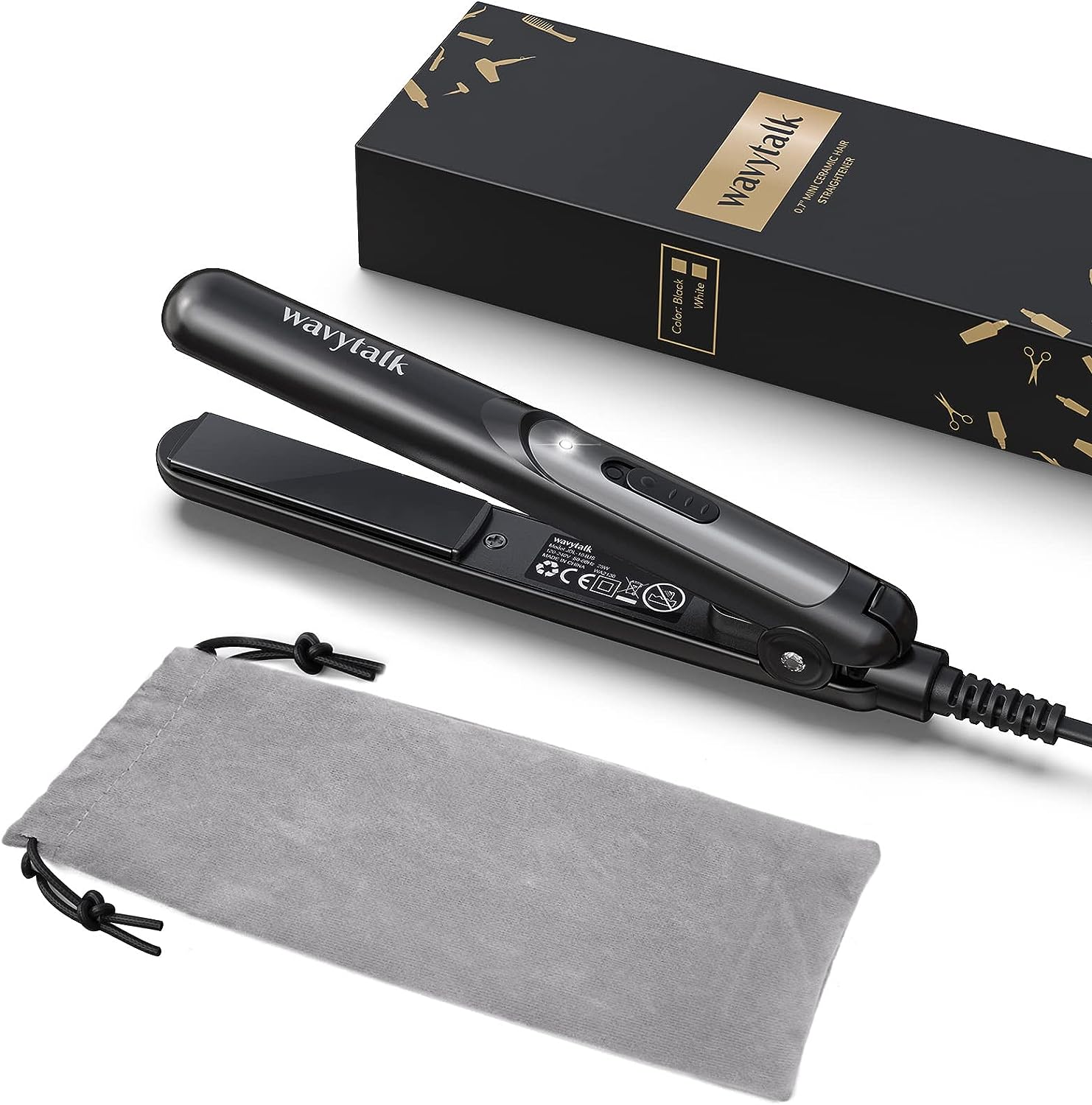 mini flat iron for short hair detailed review